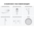 Комплект Wellsee 6 в 1 Lavinia Boho Bathroom Sink накладная раковина 68x36 см 3331112 20219508R 12