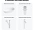 Комплект Wellsee 4 в 1 Lavinia Boho Bathroom Sink накладная раковина 68x36 см 3331112 20215848R 11