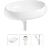Комплект Wellsee 3 в 1 Lavinia Boho Bathroom Sink накладная раковина 60x40 см 3331109 20215102R