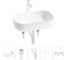 Комплект Wellsee 5 в 1 Lavinia Boho Bathroom Sink накладная раковина 55x40 см 3331108 20215475R 1