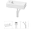 Комплект Wellsee 3 в 1 Lavinia Boho Bathroom Sink накладная/подвесная раковина 37x18 см 20215888R 1