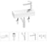 Комплект Wellsee 5 в 1 Lavinia Boho Bathroom Sink накладная/подвесная раковина 38x14 см 20215952R 1