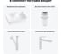 Комплект Wellsee 4 в 1 Lavinia Boho Bathroom Sink накладная раковина 48x37 см 3331110 20215266R 12