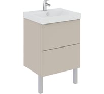 Тумба AQUATON Юнит 55 капучино, Раковина Адриана 55 1A288201UN4A0