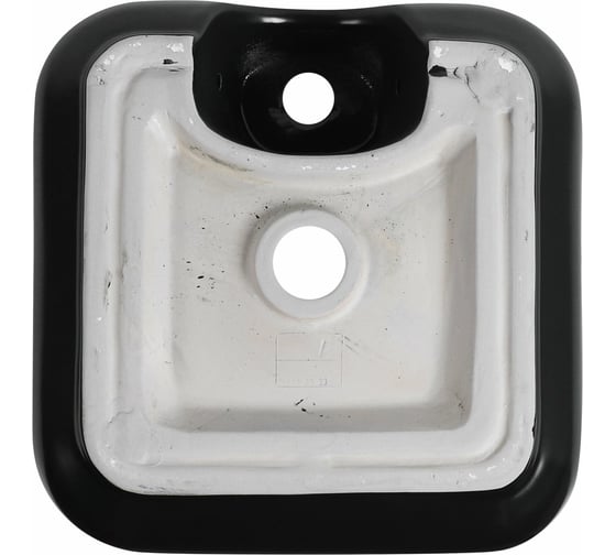 Керамическая накладная раковина Aquanet CITY-2-MB 390х390х140, черный матовый 00273669