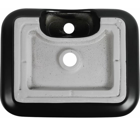 Керамическая накладная раковина Aquanet SOUL-2-MB 500х400х140, черный матовый 00273670