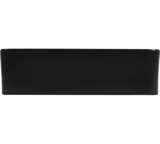 Керамическая накладная раковина Aquanet PERFECT-2-MB 480х315х140, черный матовый 00273677