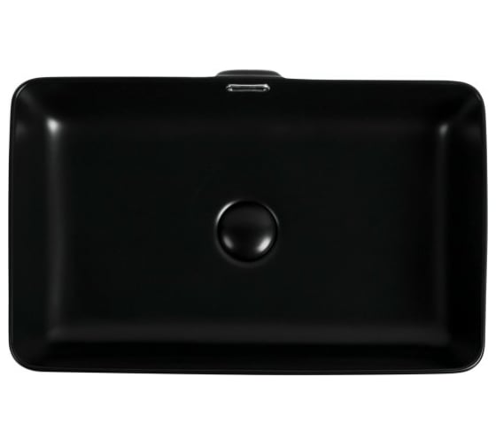 Керамическая накладная раковина Aquanet PERFECT-3-MB 550х350х140, черный матовый 00273676