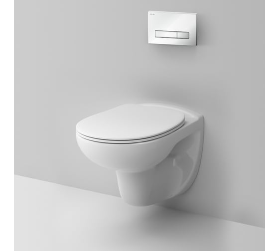 Инсталляция с клавишей Start S, унитазом FlashClean, сиденьем AM.PM Sense IS30201.741700