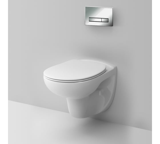 Инсталляция с клавишей Start S, унитазом FlashClean, сиденьем AM.PM Sense IS30251.741700