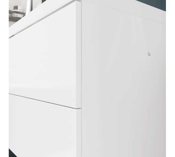 Тумба с раковиной для ванной Mebelvann TREND 60 см подвесная белая TRE10602900301A