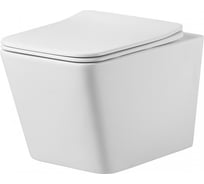 Унитаз подвесной безободковый Agger TORNADO сиденье с микролифтом AT10150