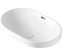 Раковина встраиваемая Agger санфарфор, белый глянец ASB02600