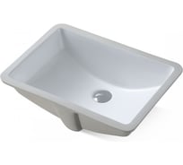 Раковина встраиваемая Agger снизу санфарфор, белый глянец ASB01530