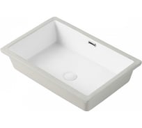 Раковина встраиваемая Agger снизу санфарфор, белый глянец ASB01600