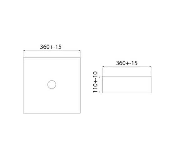 Комплект 2в1 IDDIS Basic умывальник и выпуск, белый матовый BASWM01i27