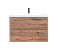 Тумба подвесная RUVANN Рини 80 Табак (R) комплект (Модуо) (Сива Табак) Т.RINNI.Д-80П-KIT-MOD