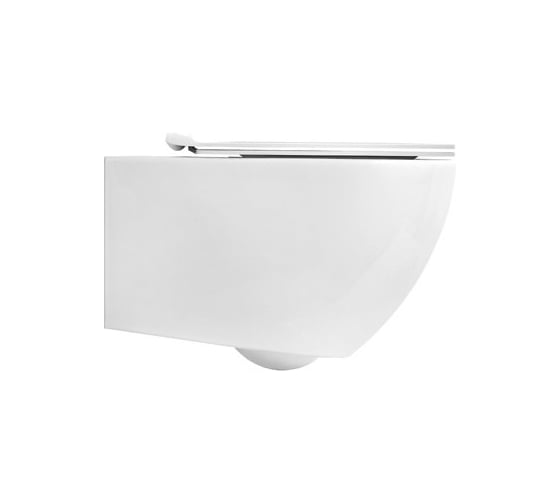 Унитаз подвесной SIMAS VIGNONI Rimless размер 54x36x37, белый матовый VI 18 bianco matt