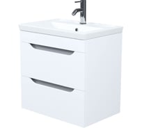 Тумба с умывальником IDDIS Sky подвесная, 60 см, белый подходит умыв. 4076000i28 SKY60W0i95K