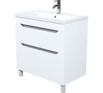 Тумба с умывальником IDDIS напольная, 80 см, белый, Sky, , подходит умыв. 4078000i28 SKY80WFi95K