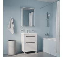 Тумба с умывальником IDDIS Sky напольная, 60 см, белый, подходит умыв. 4076000i28 SKY60WFi95K