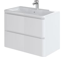 Подвесная тумба с раковиной ИТАНА Roberto 80