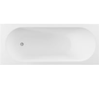Ванна ALLEN BRAU Krion Stone 1700x700 мм, без отверстия под слив-перелив, с ножками, белый матовый 2.36001.20 (354280) 00354280