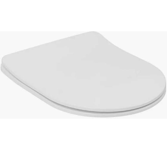 Унитаз подвесной с сиденьем Aquanet Atago 3.0 W SHORT TORNADO (Soft Close-SLIMSEAT) 348006