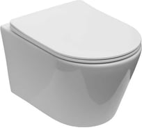 Унитаз подвесной с сиденьем Aquanet Atago 3.0 W TORNADO (Soft Close-SLIMSEAT) 347999