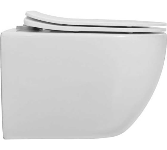 Унитаз подвесной с сиденьем Aquanet Cetus 3.0 W SHORT TORNADO (Soft Close-SLIMSEAT) 348005