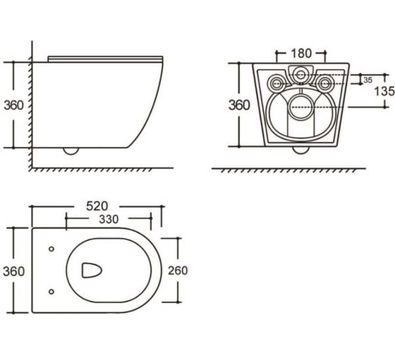Унитаз подвесной с сиденьем Aquanet Cetus 3.0 W TORNADO (Soft Close-SLIMSEAT) 348001