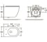 Унитаз подвесной с сиденьем Aquanet Cetus 3.0 W TORNADO (Soft Close-SLIMSEAT) 348001 2