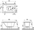 Ванна Vitra Optimum Neo 150x70 см 64560001000 4