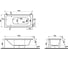 Ванна Vitra Optimum Neo 170x75 см 64570001000 4