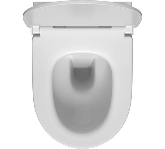 Комплект Vitra L-Box Sento Rim-Ex подвесной безободковый унитаз с тонким сиденьем с микролифтом, инсталляцией и клавишей смыва Root Round глянцевый хром 9830B003-7212