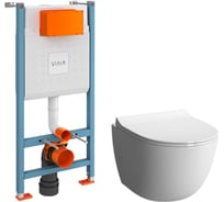 Комплект Vitra L-Box Sento без кнопки, сиденье тонкой с микролифтом 9830B003-7211