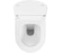 Комплект Vitra L-Box S50 Rim-Ex подвесной безободковый унитаз с тонким сиденьем с микролифтом, инсталляцией и клавишей смыва Root Round белая 9003B003-7203 4