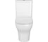 Комплект Vitra ободковый унитаз Zentrum Open-back + тонкое сиденье с микролифтом 9012B003-7209 2