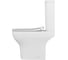 Комплект Vitra безободковый унитаз Zentrum  open back + тонкое сиденье микролифт 9824B003-7219 3