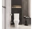 Комплект Vitra безободковый унитаз Zentrum  open back + тонкое сиденье микролифт 9824B003-7219 4