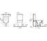 Комплект Vitra безободковый унитаз Zentrum  open back + тонкое сиденье микролифт 9824B003-7219 6