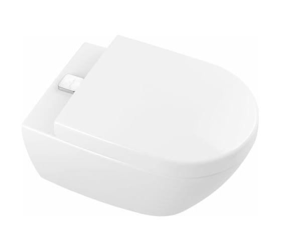 Подвесной унитаз Villeroy & Boch Subway 2.0 шгв 370x560x365 цвет-альпийский белый 5614A101