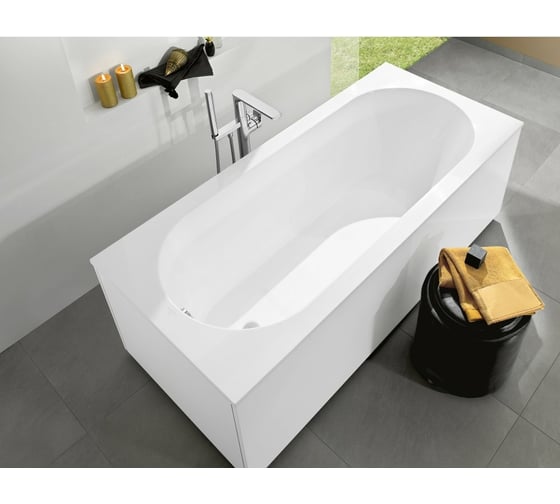 Ванна Villeroy & Boch Oberon шгв 1600x750x450 цвет-белый UBQ160OBE2V-01