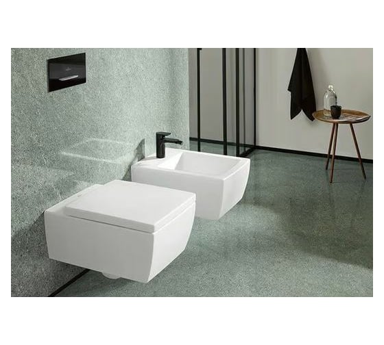 Подвесной унитаз Villeroy & Boch Memento 2.0 CeramicPlus цвет-альпийский белый 4633R0R1