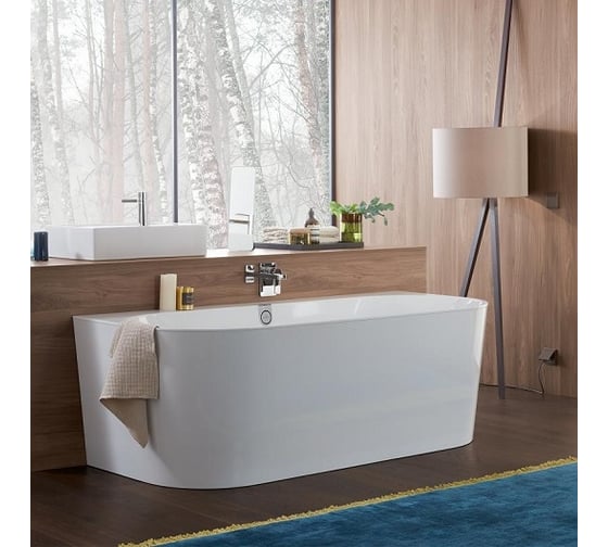 Ванна Villeroy & Boch Oberon 2.0 шгв 1800х800х460, Quaryl, цвет-альпийский белый UBQ180OBR9CD00V-01