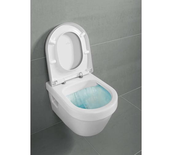Подвесной унитаз Villeroy & Boch Architectura шгв 370x530x330 цвет-альпийский белый 5684HR01