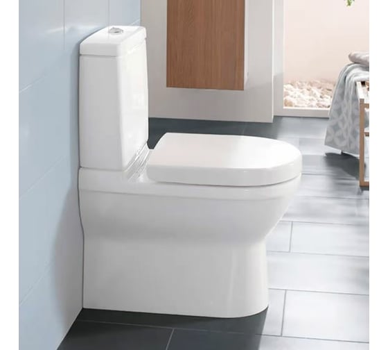 Напольный унитаз Villeroy & Boch O'Novo шгв 360x650x400 цвет-альпийский белый 56581001