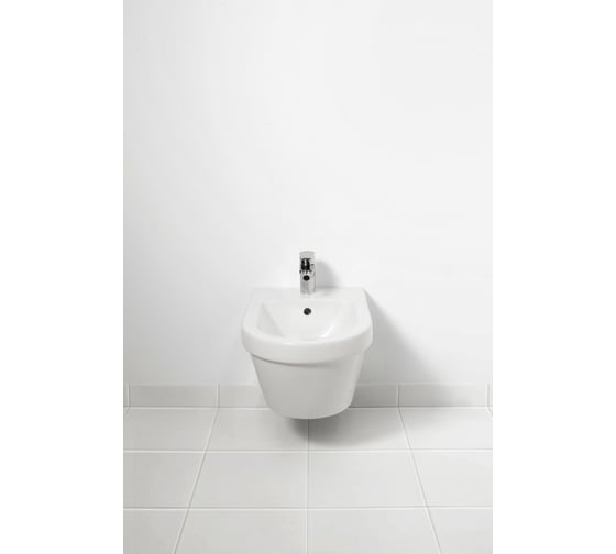 Подвесное биде Villeroy & Boch Architectura шгв 370x530x265 цвет-альпийский белый 54840001