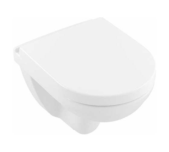 Подвесной унитаз Villeroy & Boch O'Novo шгв 360x490x350 цвет-альпийский белый 5688HR01