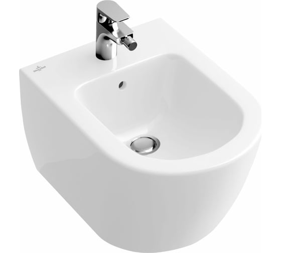 Подвесное биде Villeroy & Boch Subway 2.0 цвет-альпийский белый 540000R1